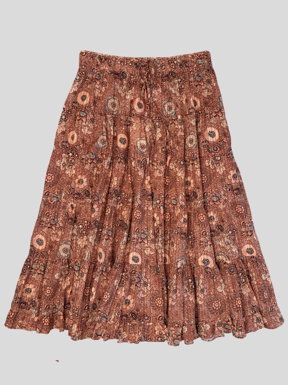 Ulla Johnson Verity Midi Skirt in Rosebud Floral Print Size 14 NWOT